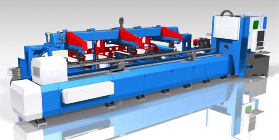 Metal Tube Pipe Fiber Laser Cutting Machines