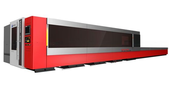 fully enclosed exchange worktable fiber laser cutting machines