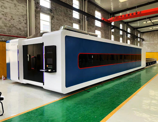 fully enclosed exchange worktable fiber laser cutting machines